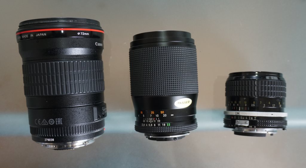 Canon EF 135mm f2 USM L-lens compared with Carl Zeiss Sonnar T* 135mm f2.8 and Nikkor Ai 85mm f2