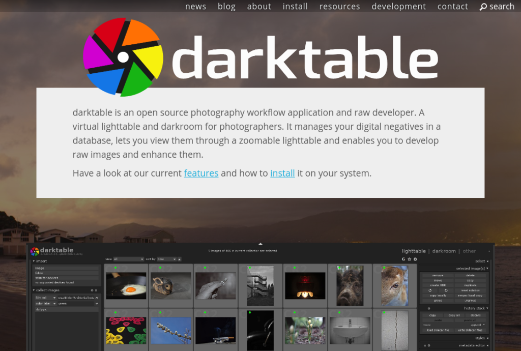 darktable user manual