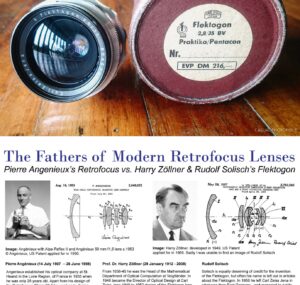retrofocus lens design distagon flektogon
