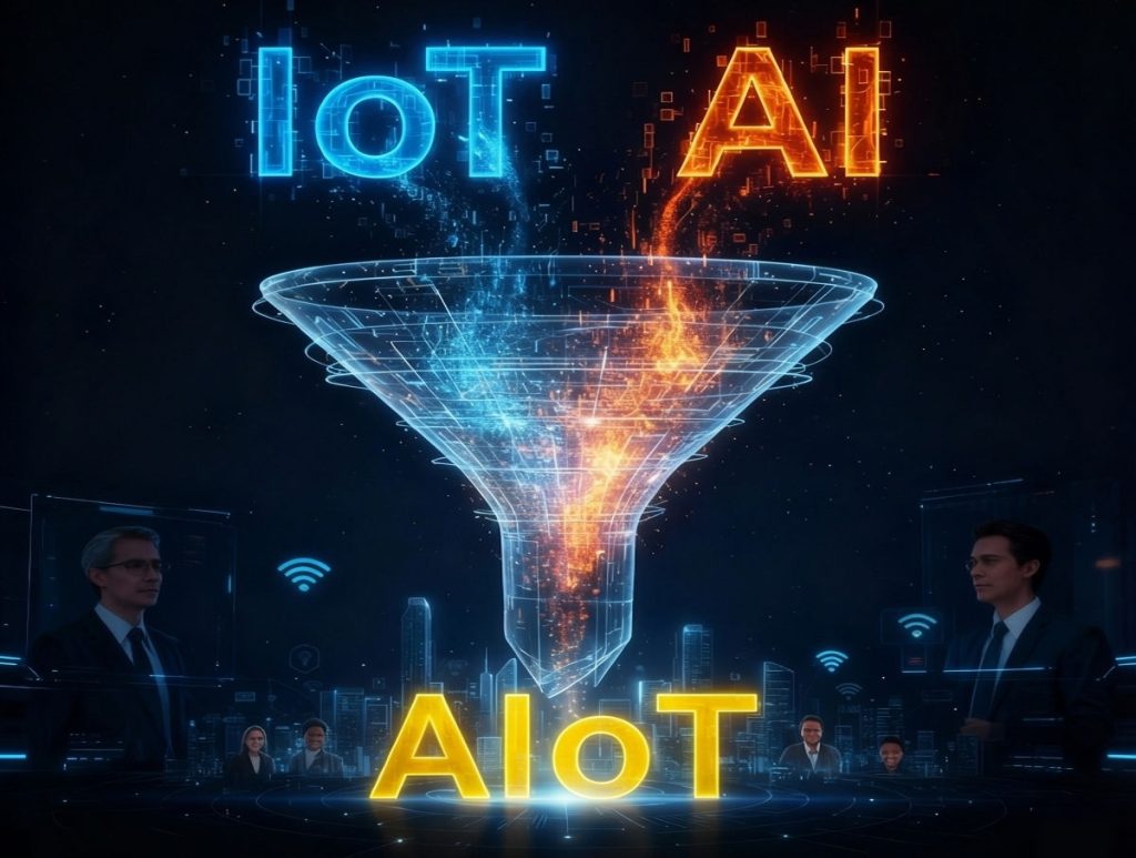 AIoT IoT AI - artificial Intelligence of things