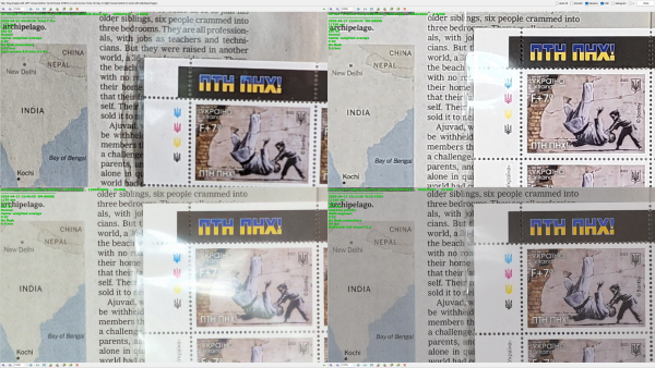 A0 Photo Smartphones vs full-frame camera 24mm CENTER