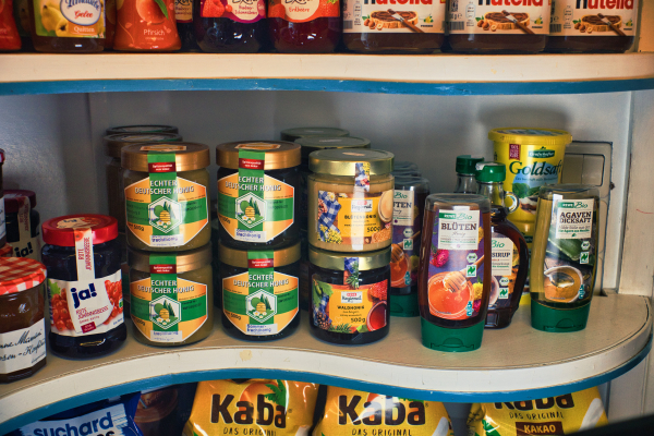 Regionales Produkt Honig