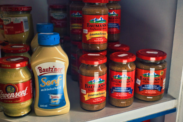 Regionales Produkt Senf