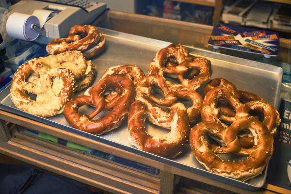 Regional product pretzels