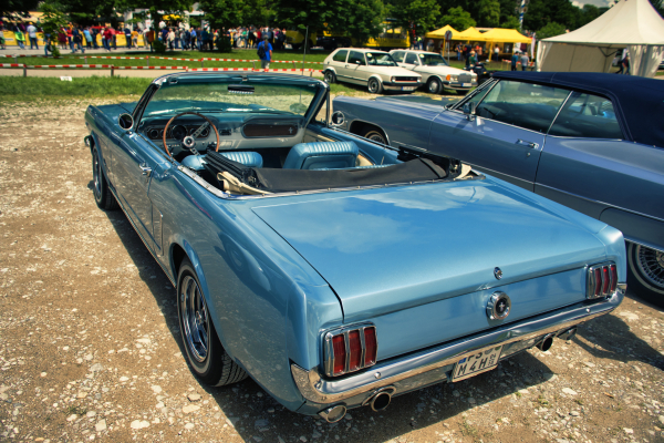 Carl Zeiss Vario Sonnar 28-85mm f3.3-4 A7C05210, Ford Mustang Symphony in Blue 1965